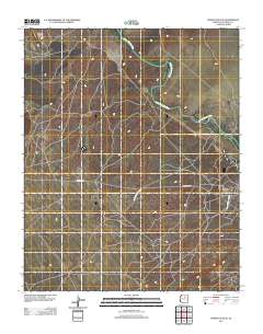 Grand Falls SE 2011 topographic map thumbnail