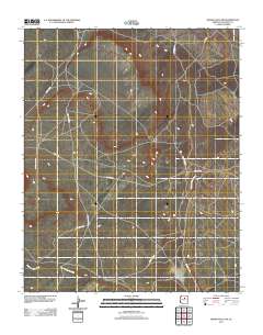 Grand Falls SW 2011 topographic map thumbnail
