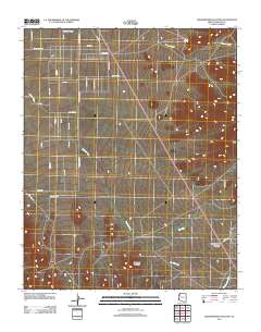 Grasshopper Junction 2011 topographic map thumbnail