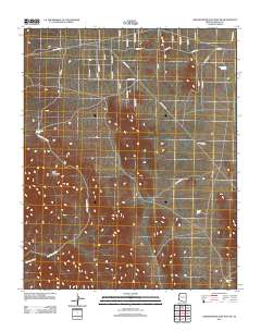 Grasshopper Junction NW 2011 topographic map thumbnail
