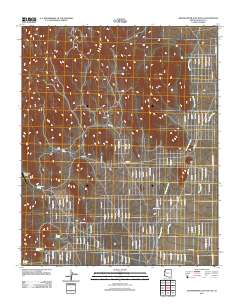 Grasshopper Junction SE 2011 topographic map thumbnail