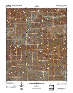 Grayback Mountains 2011 topographic map thumbnail