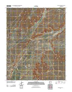 Greasewood 2011 topographic map thumbnail