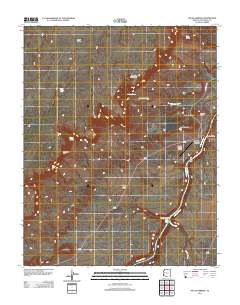 Navajo Bridge 2011 topographic map thumbnail