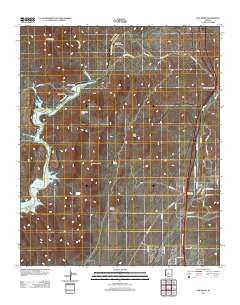 New River 2011 topographic map thumbnail