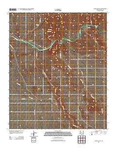 North Butte 2011 topographic map thumbnail