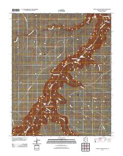 North Canyon Point 2011 topographic map thumbnail
