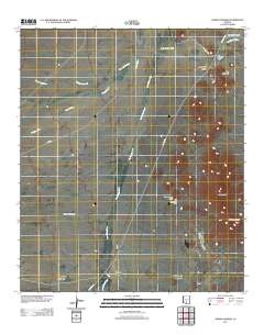 North Komelik 2011 topographic map thumbnail