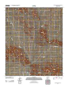 Nottbusch Butte 2011 topographic map thumbnail