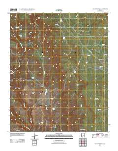 Oak Creek Ranch 2011 topographic map thumbnail