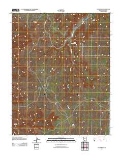 Oak Springs 2011 topographic map thumbnail