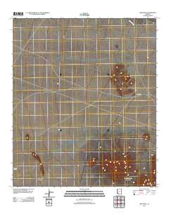 Okie Well 2011 topographic map thumbnail