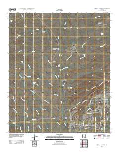 Oracle Junction 2011 topographic map thumbnail