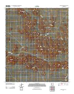Orange Butte 2011 topographic map thumbnail