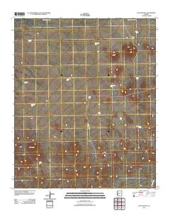 Outlaw Hill 2011 topographic map thumbnail