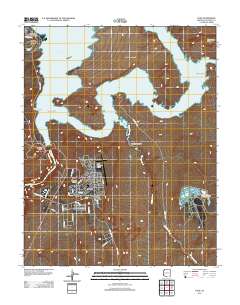 Page 2011 topographic map thumbnail