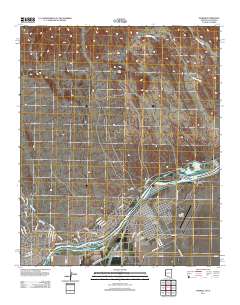 Parker 2011 topographic map thumbnail