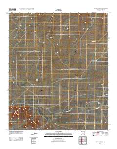 Pat Hills North 2011 topographic map thumbnail