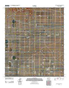 Pat Hills South 2011 topographic map thumbnail