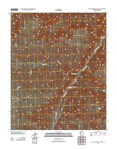 Peach Springs Canyon 2011 topographic map thumbnail