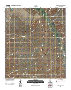 Peppersauce Wash 2011 topographic map thumbnail