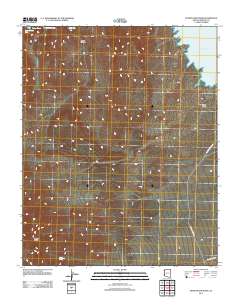 Petroglyph Wash 2011 topographic map thumbnail