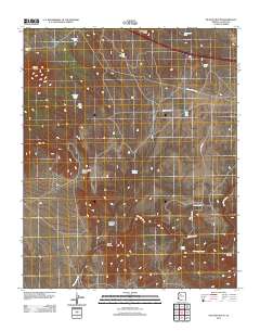 Picacho Butte 2011 topographic map thumbnail
