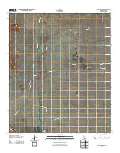 Picacho Pass 2011 topographic map thumbnail