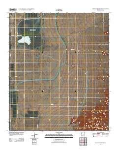 Picacho Reservoir 2011 topographic map thumbnail