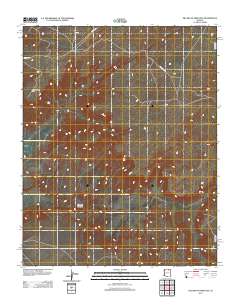 Pillars of Hercules 2011 topographic map thumbnail