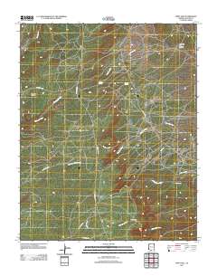 Piney Hill 2011 topographic map thumbnail