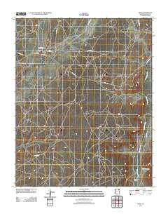 Pinon 2011 topographic map thumbnail