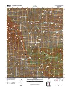 Poverty Spring 2011 topographic map thumbnail