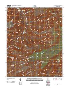 Powell Plateau 2011 topographic map thumbnail