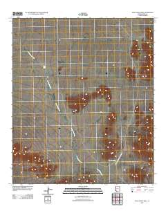 Pozo Nuevo Well 2011 topographic map thumbnail