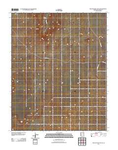 Preston Mesa South 2011 topographic map thumbnail