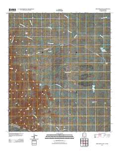 Presumido Peak 2011 topographic map thumbnail