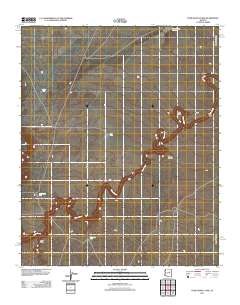 Pump Ranch Tank 2011 topographic map thumbnail