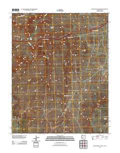 Purgatory Canyon 2011 topographic map thumbnail