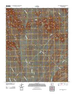 Quail Spring Wash 2011 topographic map thumbnail