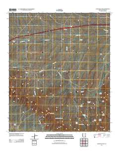 Railroad Pass 2011 topographic map thumbnail