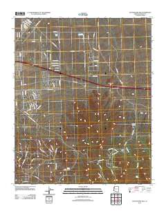 Rattlesnake Hill 2011 topographic map thumbnail
