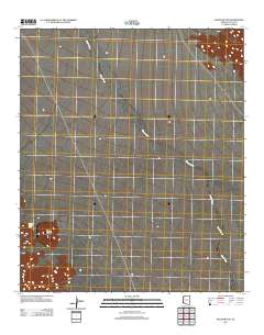 Raven Butte 2011 topographic map thumbnail