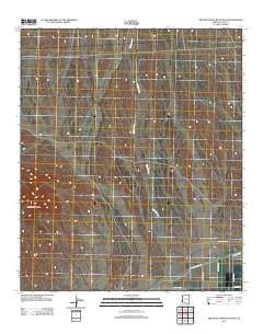Red Bluff Mountain East 2011 topographic map thumbnail