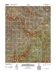 Red Cornfield Mesa 2011 topographic map thumbnail