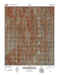 Red Hill 2011 topographic map thumbnail