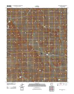Red Hill Ranch 2011 topographic map thumbnail