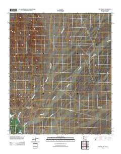 Red Hill SW 2011 topographic map thumbnail