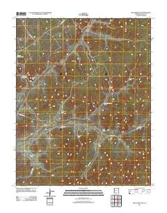 Red Slide Peak 2011 topographic map thumbnail
