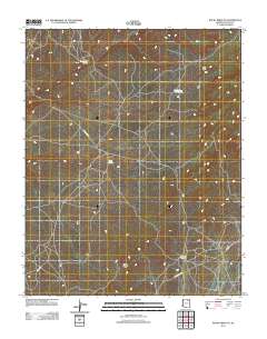 Rocky Ridge NE 2011 topographic map thumbnail
